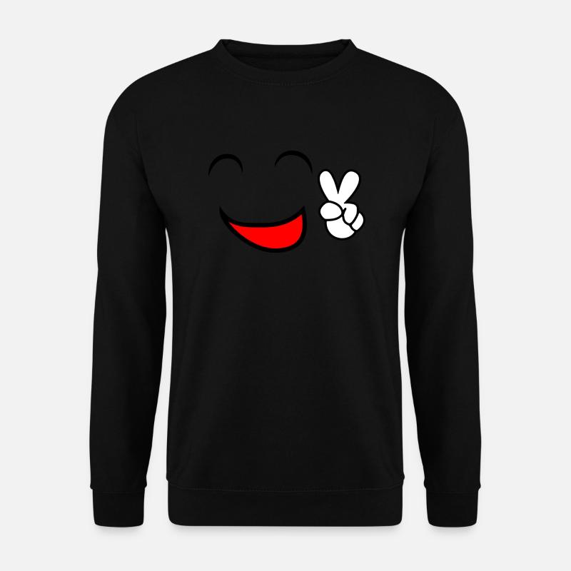 comic - Unisex Pullover - Schwarz