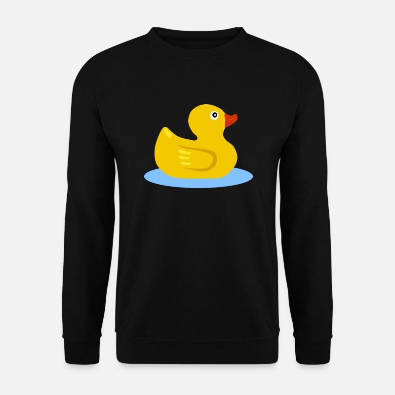 rubber duck - Unisex Sweatshirt - black