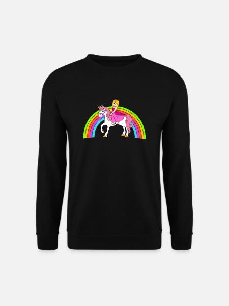 Einhorn - Unisex Pullover - Schwarz