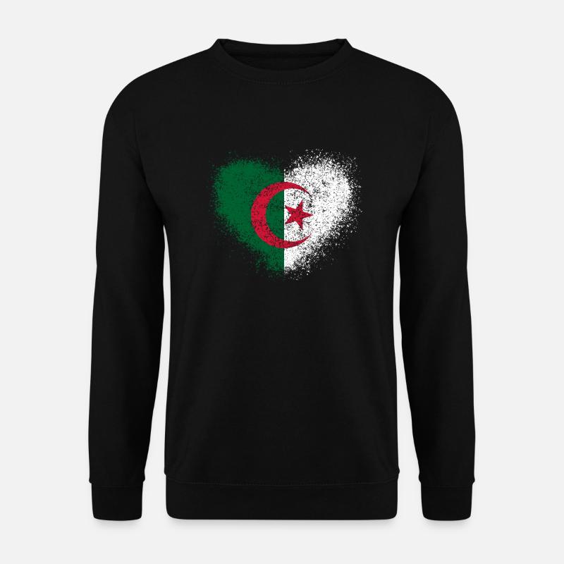 Algeria - Unisex Sweatshirt - black