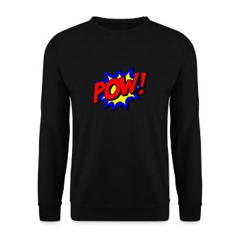 bang - Sweat-shirt Unisexe - noir - Devant - Alina (178cm) & Michal (187cm)