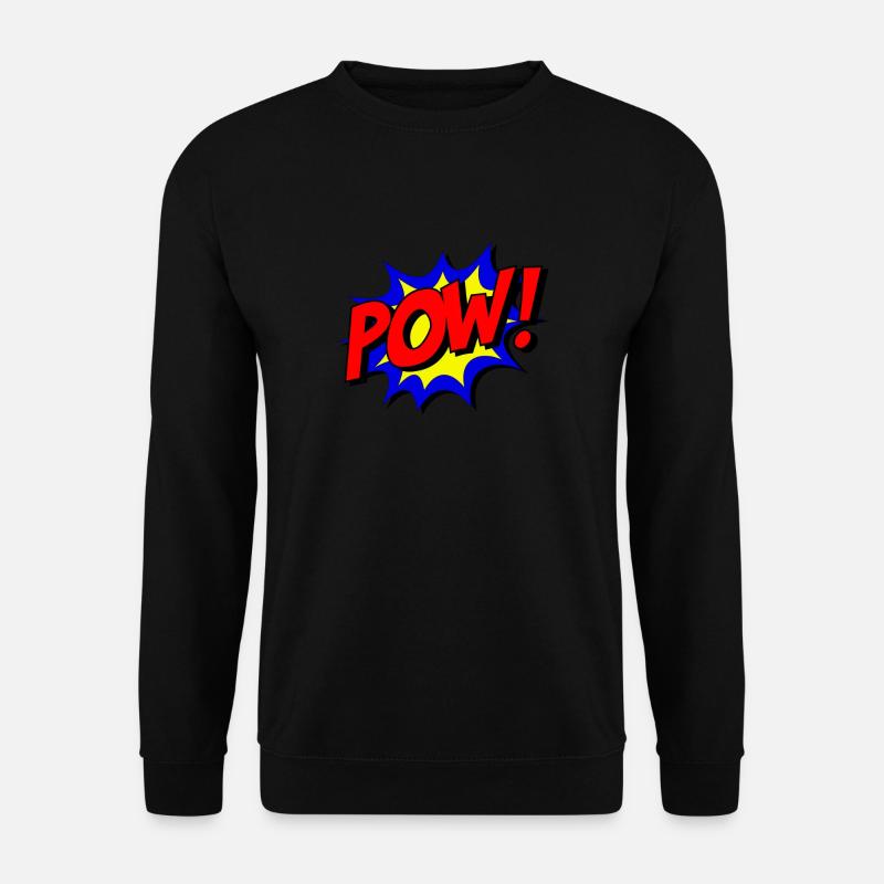 pow - Unisex Pullover - Schwarz