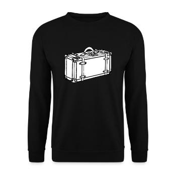 sac à dos valise sac à dos porte-documents121 - Sweat-shirt Unisexe - noir - Devant - Alina (178cm) & Michal (187cm)