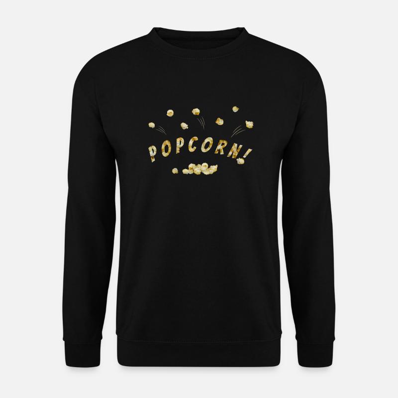 Pop-corn volant - Sweat-shirt Unisexe - noir