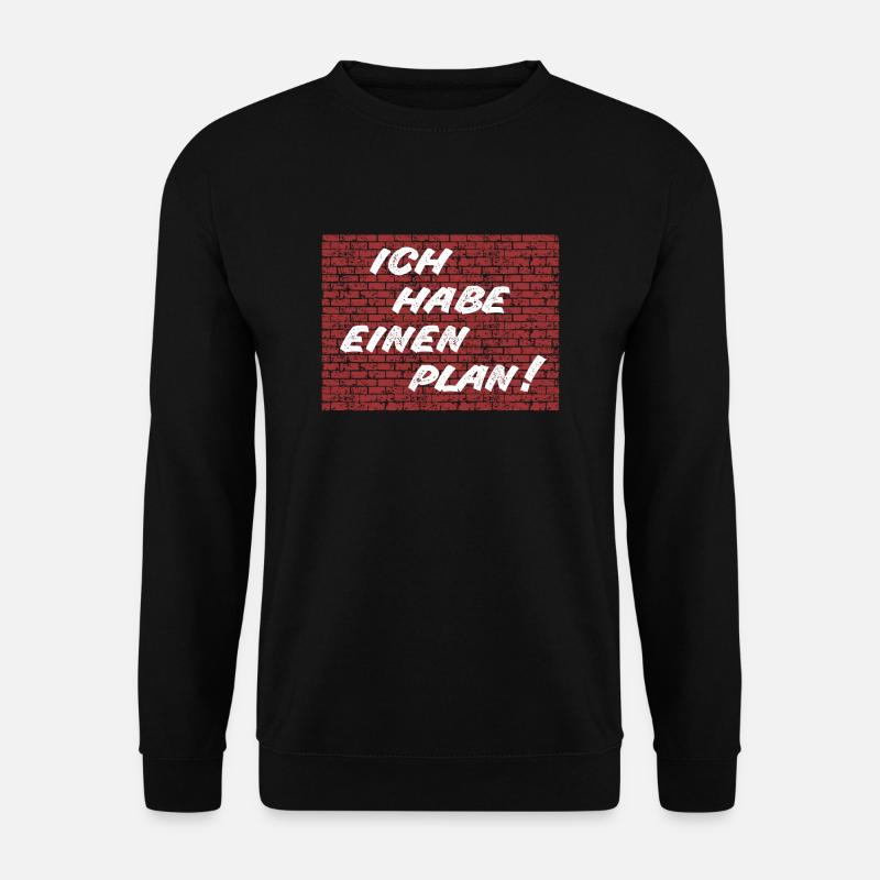 Kult - Ich habe einen Plan! - DDR TV - Unisex Pullover - Schwarz