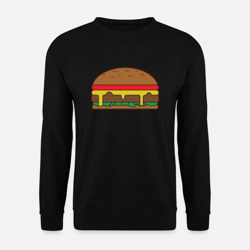 hamburger - Unisex Sweatshirt - black