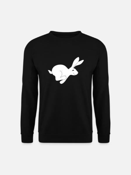 plus rapide lièvre - Sweat-shirt Unisexe - noir