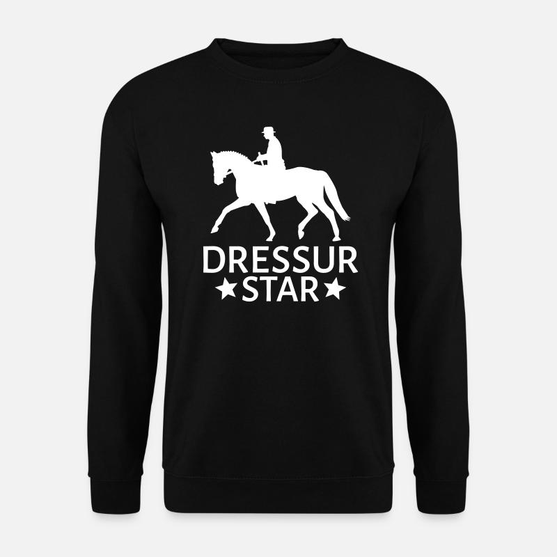 Dressur Star - Unisex Pullover - Schwarz