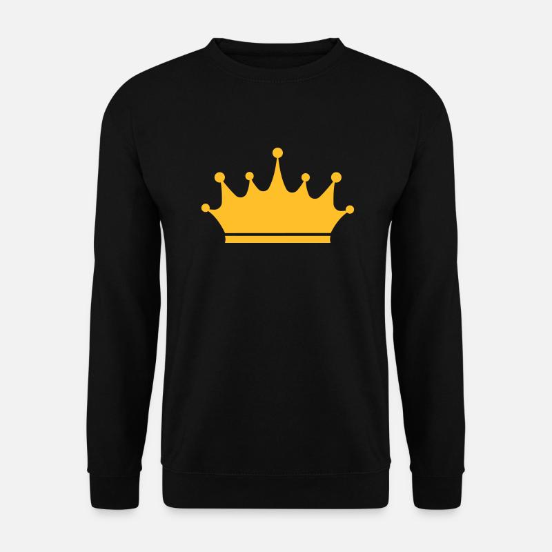 Crown - Unisex Sweatshirt - black