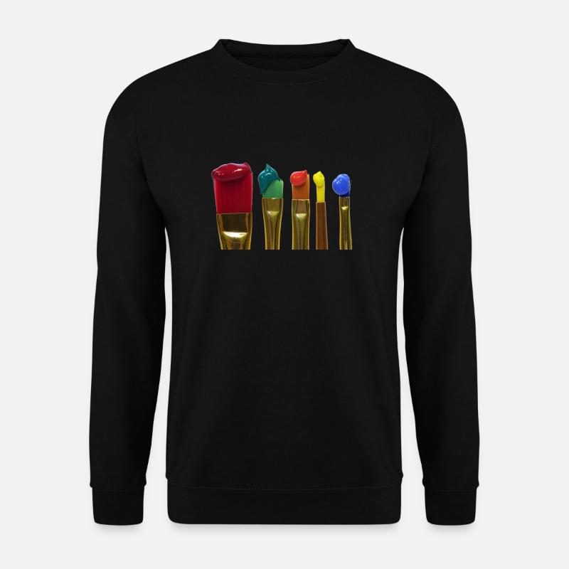 brush - Unisex Sweatshirt - black