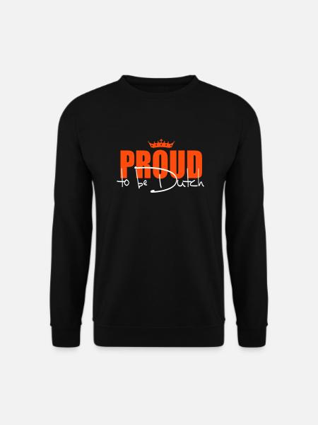 Proud to be Dutch - Unisex Sweatshirt - black