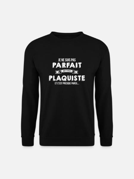 Plaquiste - Sweat-shirt Unisexe - noir