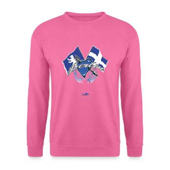 Berlin - Flagge zeigen - Unisex Pullover - Pink - Vorne