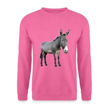 Esel - Unisex Pullover - Pink - Vorne