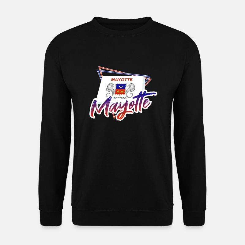 Mayotte - Unisex Sweatshirt - black