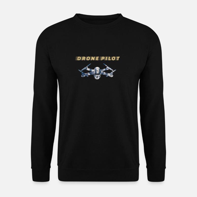 Drohnen Pilot Drone Pilot - Unisex Pullover - Schwarz