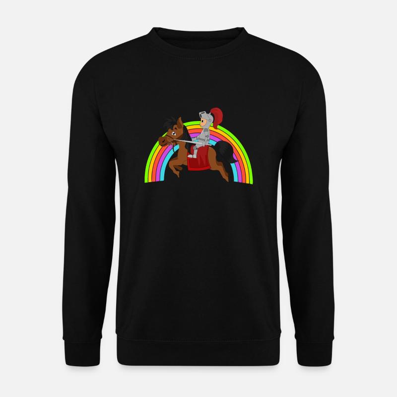 Ritter Knight - Unisex Pullover - Schwarz