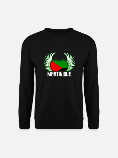 Martinique - Unisex Pullover - Schwarz