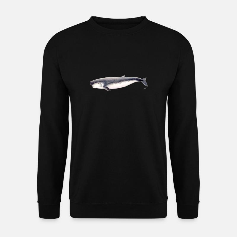 sperme pygmée cachalot pygmée baleine Kogia breviceps - Sweat-shirt Unisexe - noir