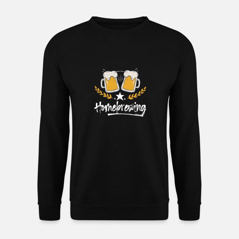 Homebrewing - brewers, home brewing - Unisex Sweatshirt - black