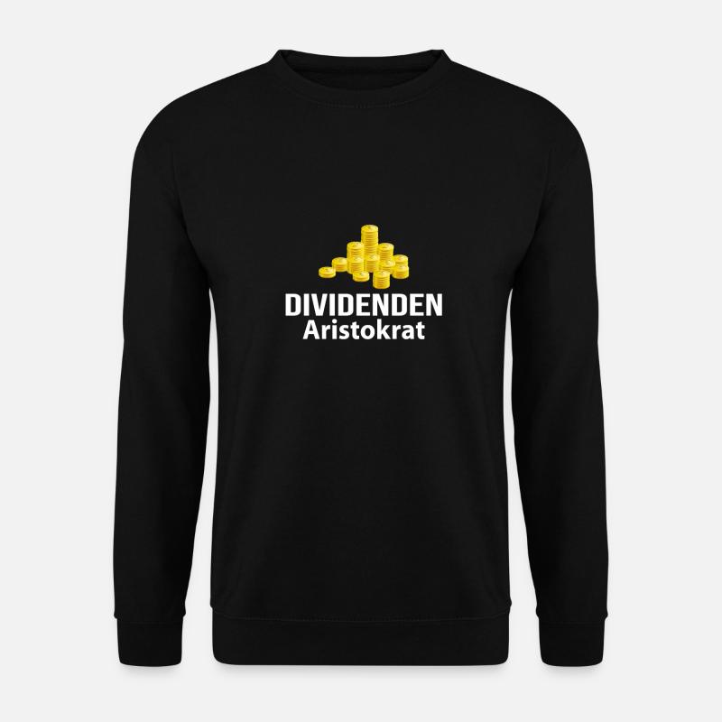 Dividendenaristokrat - Aktien, Börse - Unisex Pullover - Schwarz
