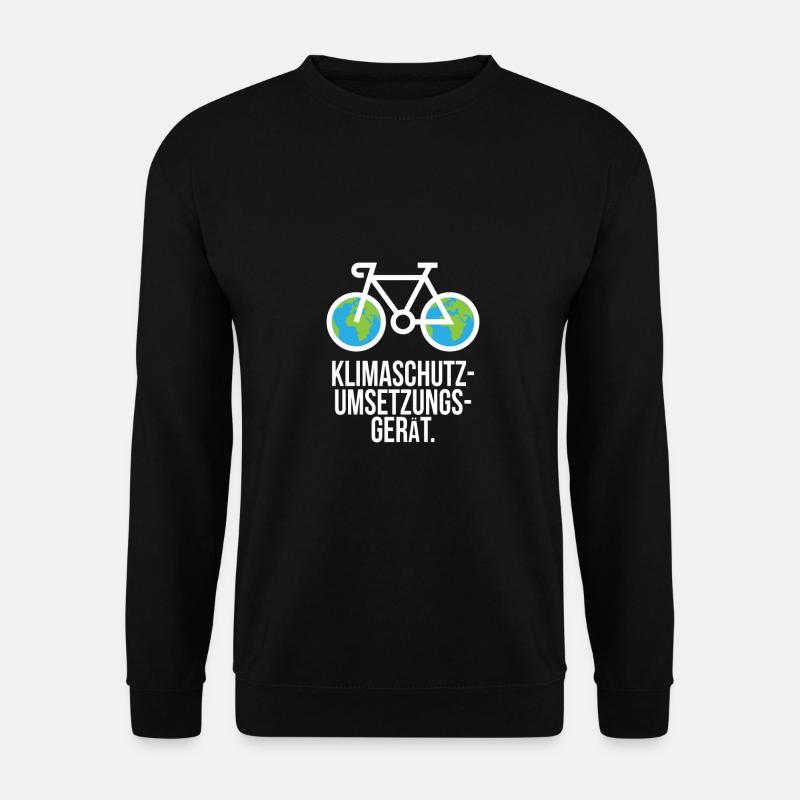 Klimaschutzumsetzgerät - Klima - Unisex Pullover - Schwarz