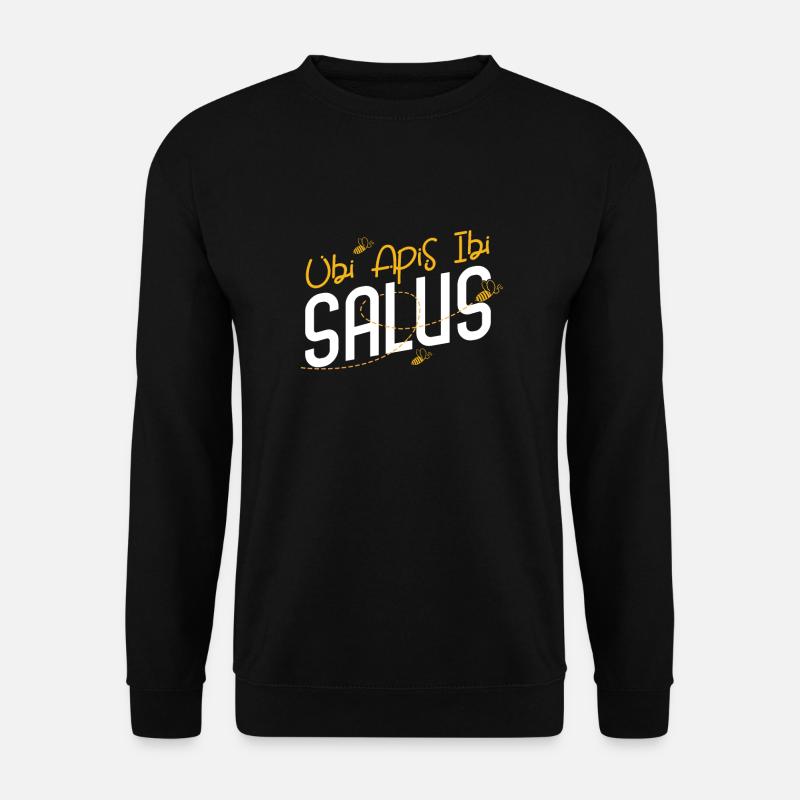 Ubi Apis Ibi Salus - Unisex Sweatshirt - black