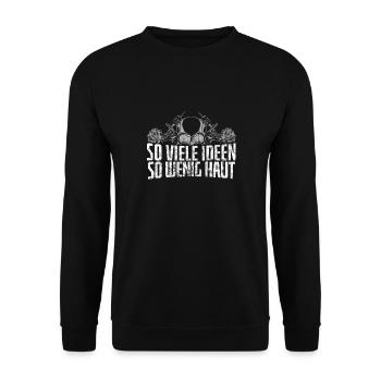 Tattoo - Unisex Pullover - Schwarz - Vorne - Alina (178cm) & Michal (187cm)