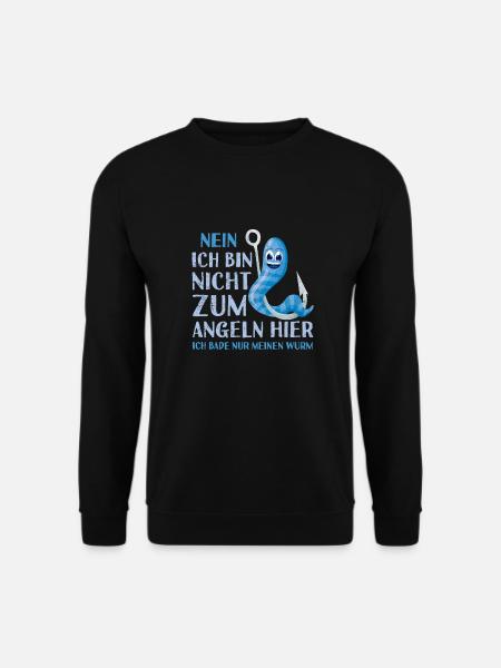 Angler - Unisex Pullover - Schwarz