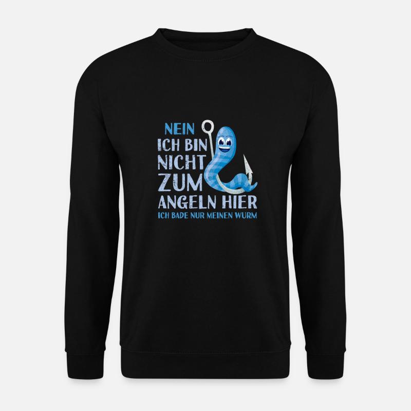 Angler - Unisex Pullover - Schwarz