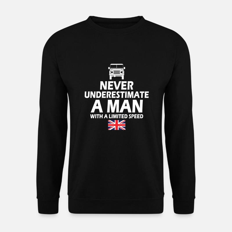Landy Never Estimate black - Unisex Sweatshirt - black