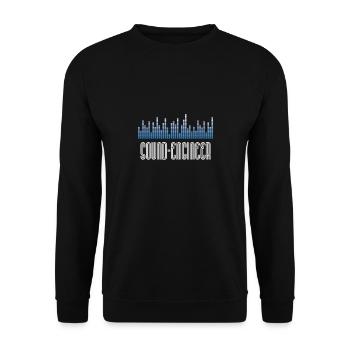 Ingénieur du son I ingénieur du son - Sweat-shirt Unisexe - noir - Devant - Alina (178cm) & Michal (187cm)