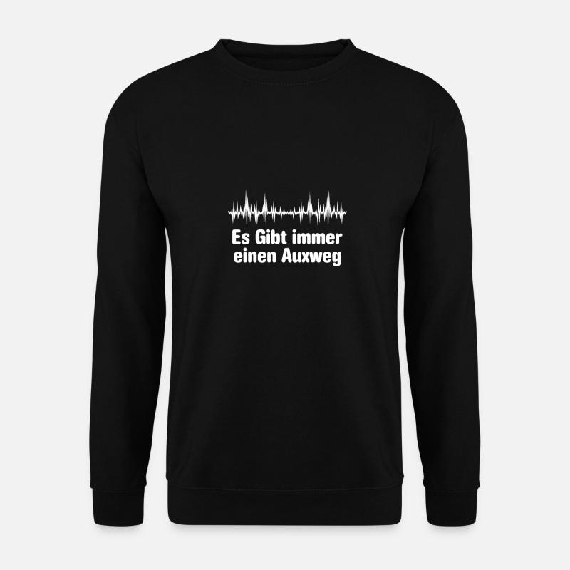 Auxweg - Kabel, Tontechniker - Unisex Pullover - Schwarz