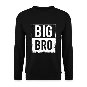 Brothers - Unisex Sweatshirt - black - Front - Alina (178cm) & Michal (187cm)