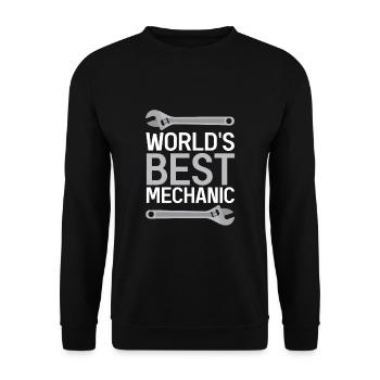 Meilleur mécanicien - Sweat-shirt Unisexe - noir - Devant - Alina (178cm) & Michal (187cm)