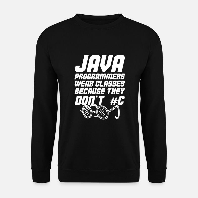 Cooler Java-Programmierer - Unisex Pullover - Schwarz
