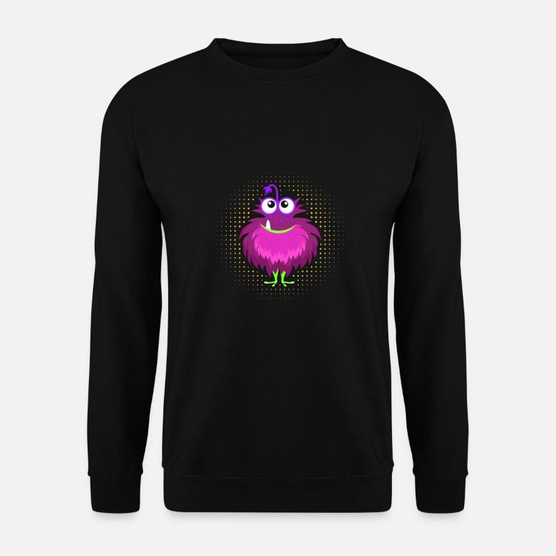 Süßes Monster - Unisex Pullover - Schwarz