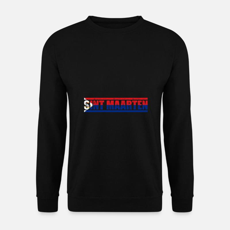 Sint Maarten - Unisex Pullover - Schwarz