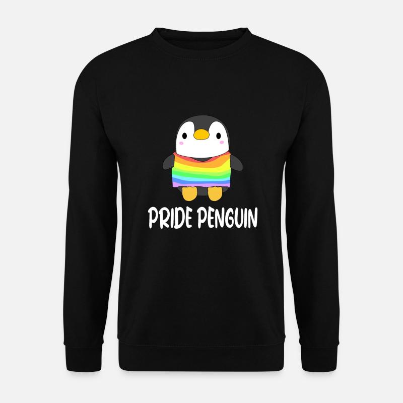 Pride Penguin - Unisex Pullover - Schwarz