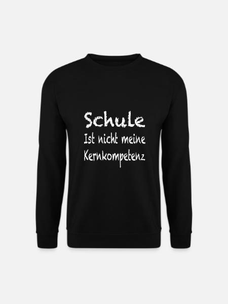 lustige Sprüche, Schule, Ausbildung, Lehre, Abi - Unisex Pullover - Schwarz
