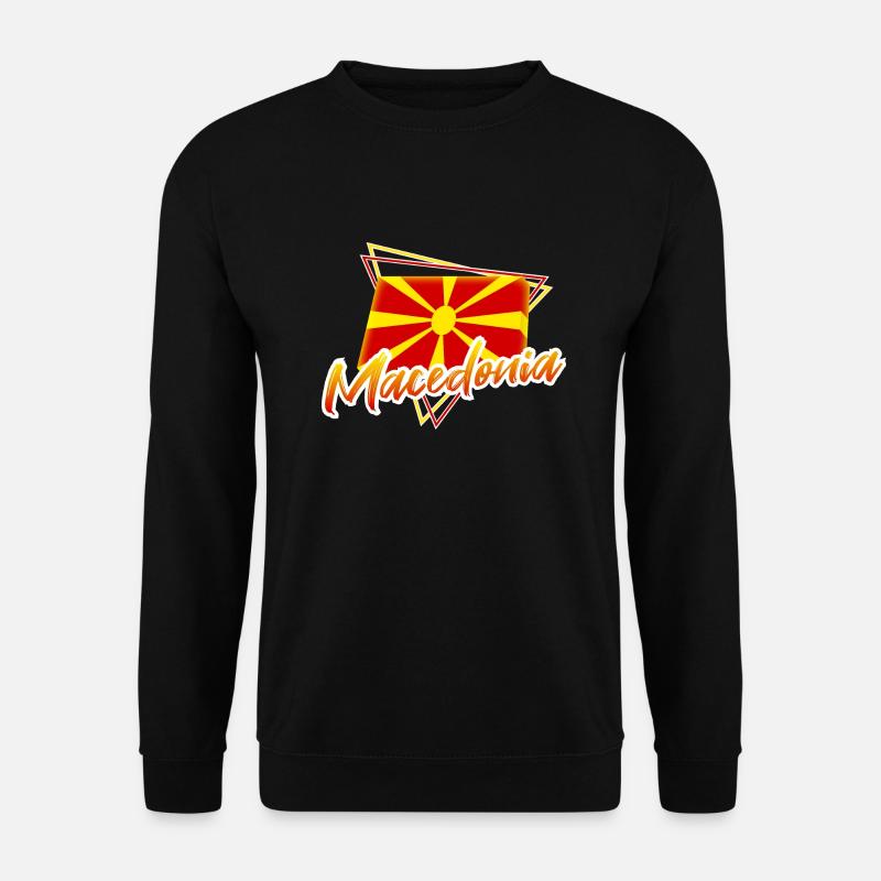 Macedonia - Unisex Sweatshirt - black