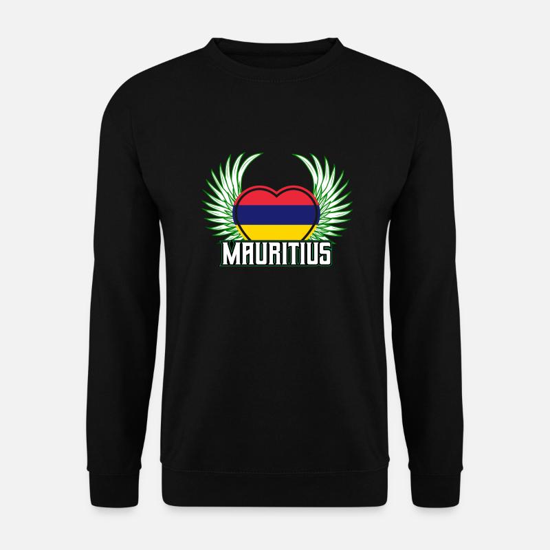 Mauritius - Unisex Sweatshirt - black