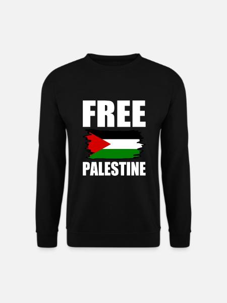 Free palestine - Unisex Sweatshirt - black