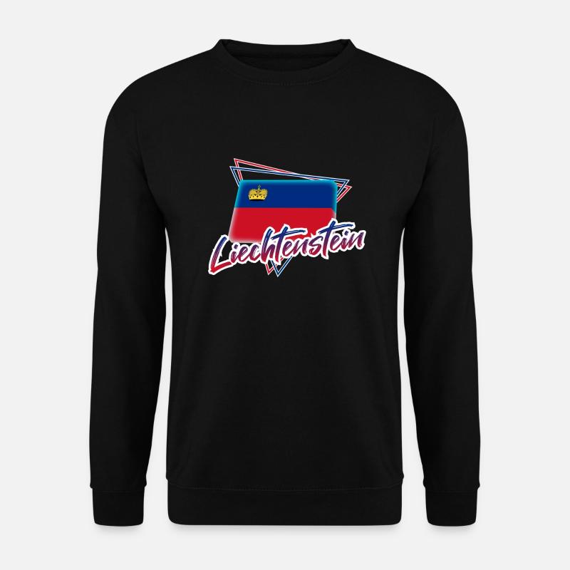 Liechtenstein - Unisex Pullover - Schwarz