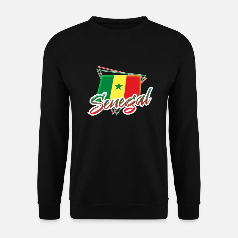 Senegal - Unisex Sweatshirt - black