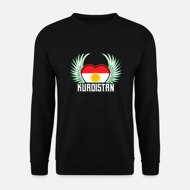Kurdistan - Unisex Pullover - Schwarz