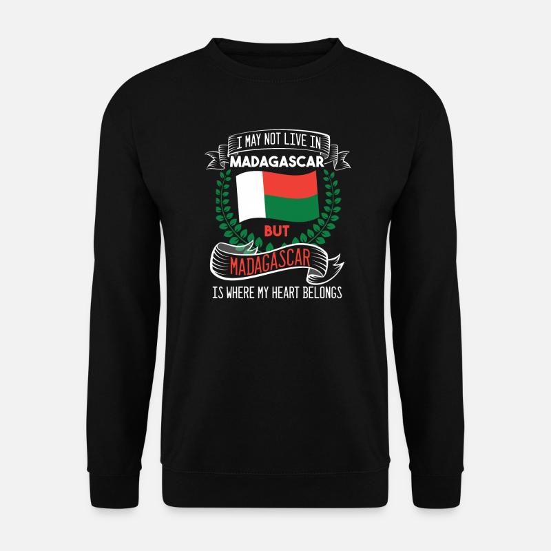 Madagascar - Unisex Sweatshirt - black
