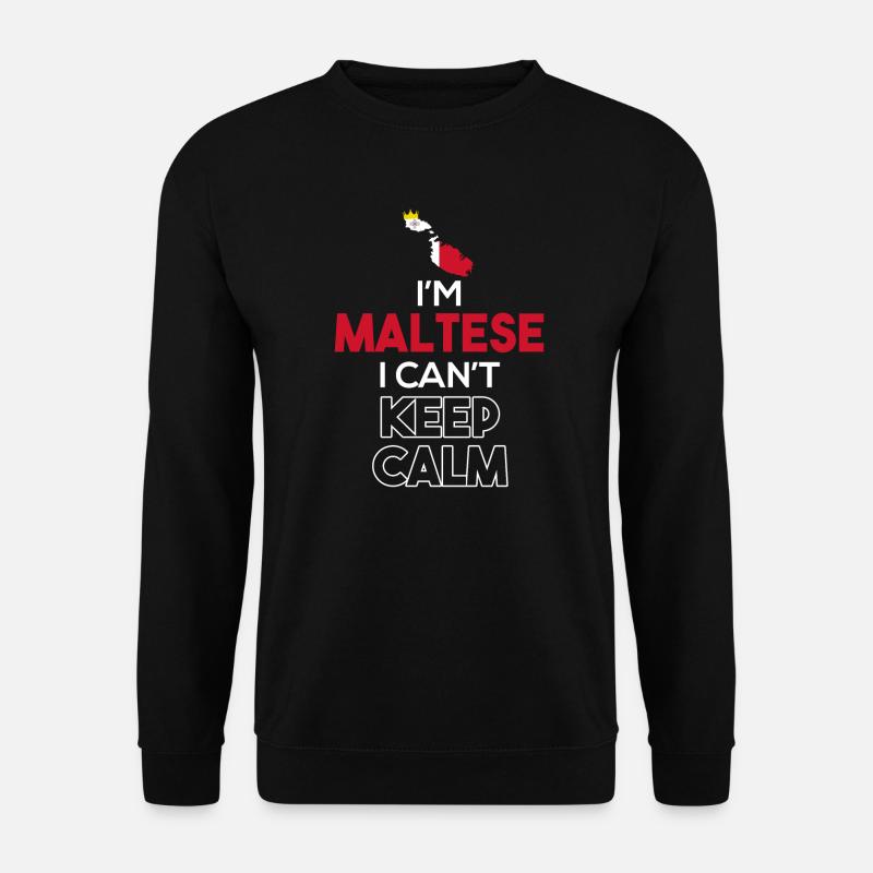 Malte - Sweat-shirt Unisexe - noir