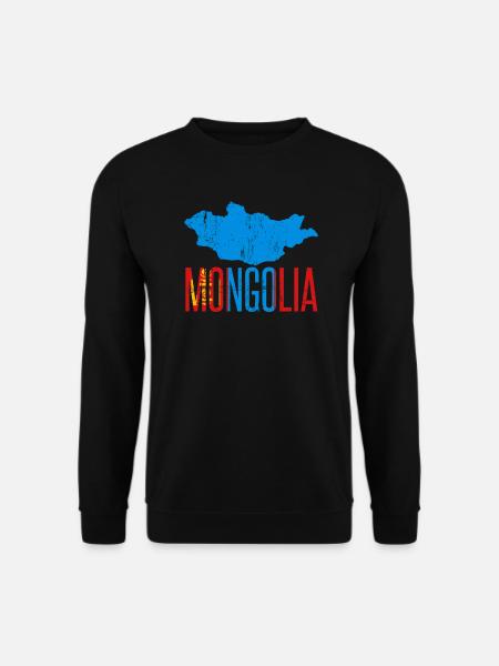 Mongolie - Sweat-shirt Unisexe - noir