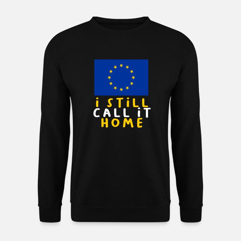 Europa - Unisex Pullover - Schwarz